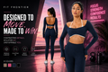 NVWA Women's Summer Vibes 2-Piece Seamless Athletic Set - High Waist Leggings & Long Sleeve Crop Top for Ultimate Workout Comfort
